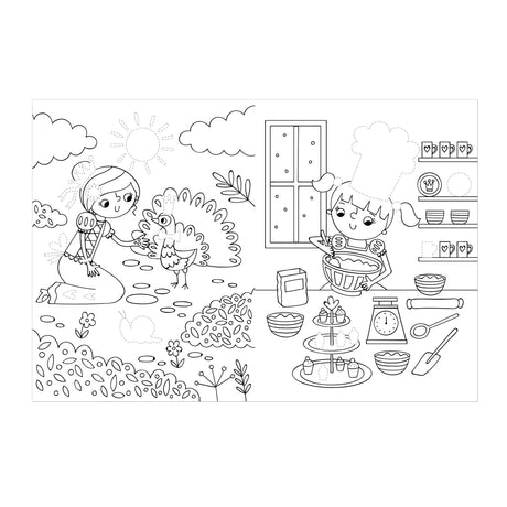 Dress Me Up Colouring & Activity Book - Princess
