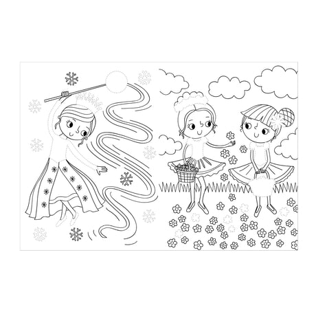 Dress Me Up Colouring & Activity Book - Ballet
