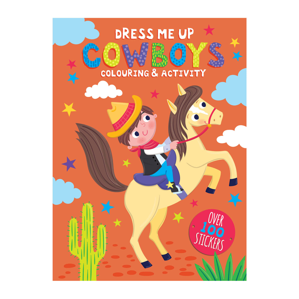 Dress Me Up Colouring & Activity Book - Cowboys