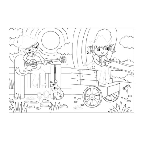 Dress Me Up Colouring & Activity Book - Cowboys