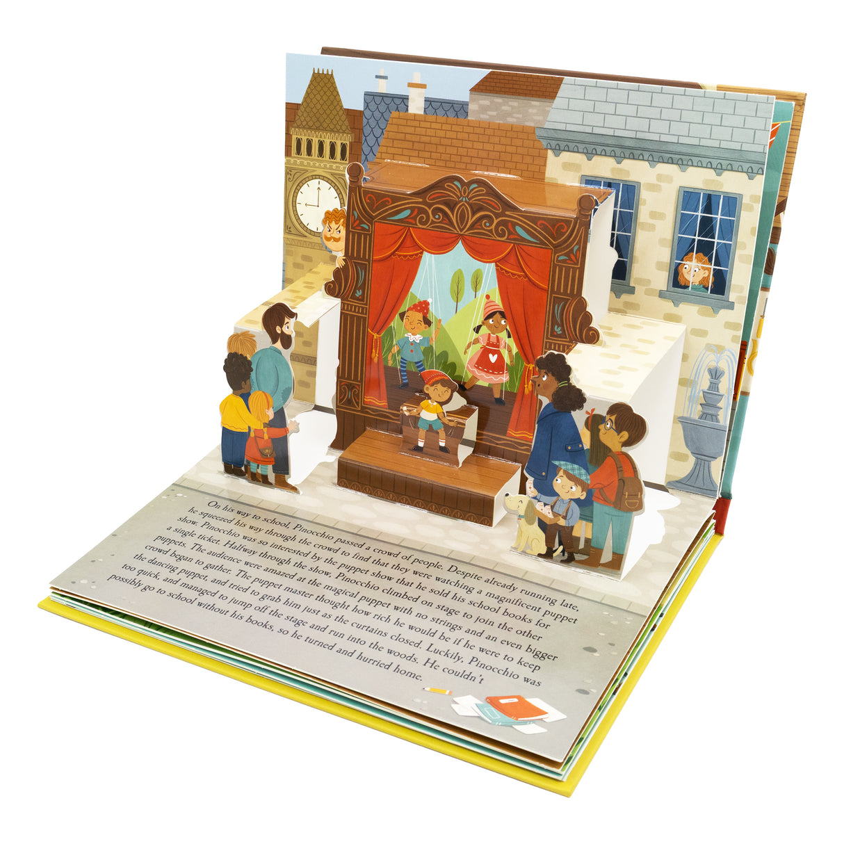Pinocchio - Children's Fairy Tale Pop-Up Book