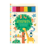 Animals Fingerprint Activities Book – Comes With 6 Colour Inks