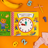 Let’s Tell The Time Activity Book - With 5 Sliders to Move and Play