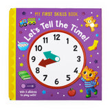 Let’s Tell The Time Activity Book - With 5 Sliders to Move and Play