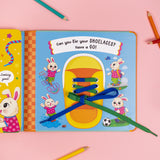 Let’s Get Ready Activity Book –  With 5 Sliders to Move and Play