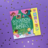 Goldilocks And The Three Bears Fairy Tale Sound Book - 6 Enchanting Sound Buttons To Press And Play