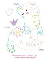 My Gem Art Colouring Book: Dinosaurs - 1000 Gems for Kids
