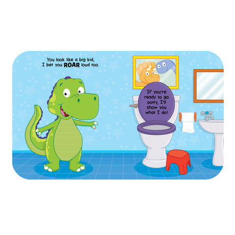 Dino Potty - Learn To Use The Toilet - Children’s Board Book