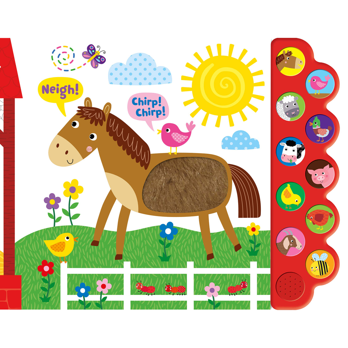 Touch and Feel Farm – 10 Button Sound Book