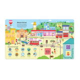 In The Town - Look, Find & Slide Children’s Book