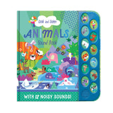 Look and Listen Animals - Children's 12 Button Sound Book