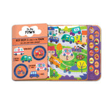 Look and Listen Vehicles - Children's 12 Button Sound Book