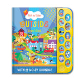 Look and Listen Outside - Children's 12 Button Sound Book