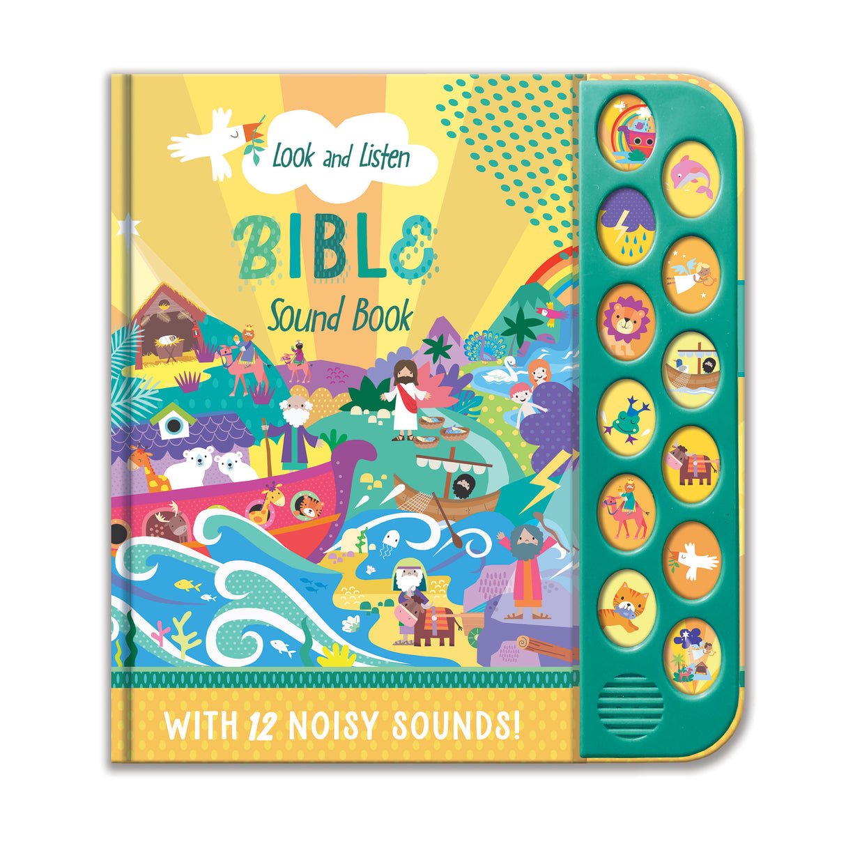 Look And Listen Bible - Children's 12 Button Sound Book