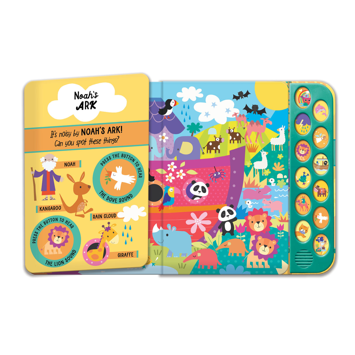 Look And Listen Bible - Children's 12 Button Sound Book