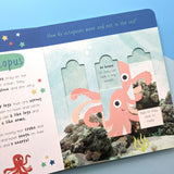 Ocean Animals: Who is Hiding in the Puzzle? - Children’s Puzzle Slider Book