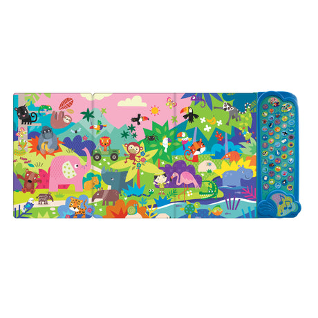 My First Look and Find Animals - Children's 50 Button Sound Book
