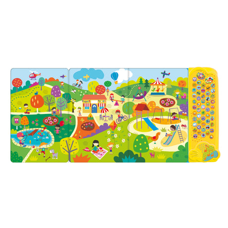 My First Look and Find Busy Day - Children's 50 Button Sound Book
