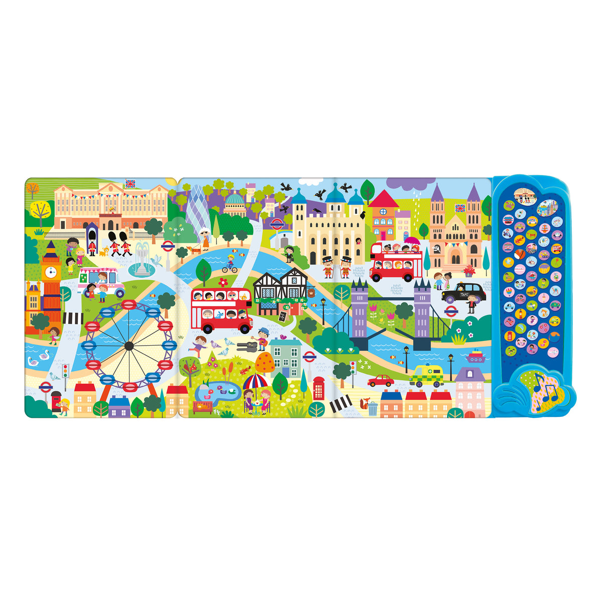 My First Look and Listen Cities – Children’s 50 Button Sound Book