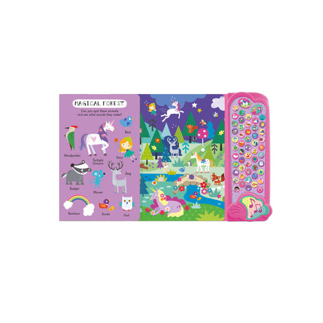My First Look and Listen Unicorns - Children's 50 Button Sound Book