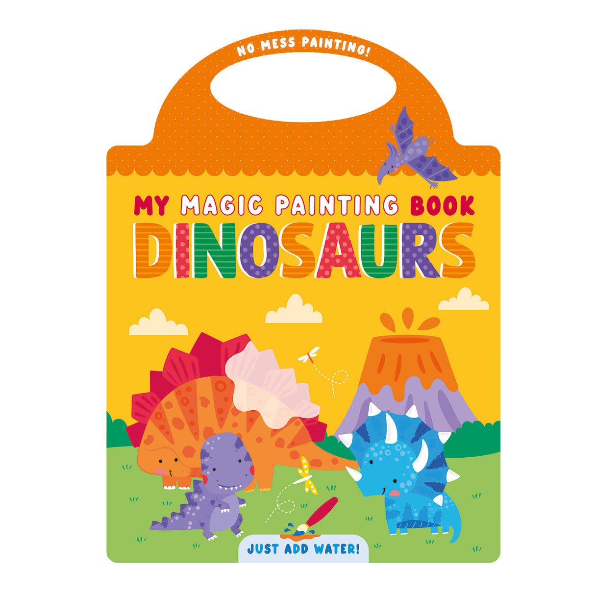 My Magic Painting Book Dinosaurs – No Mess Painting For Children