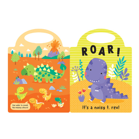 My Magic Painting Book Dinosaurs – No Mess Painting For Children