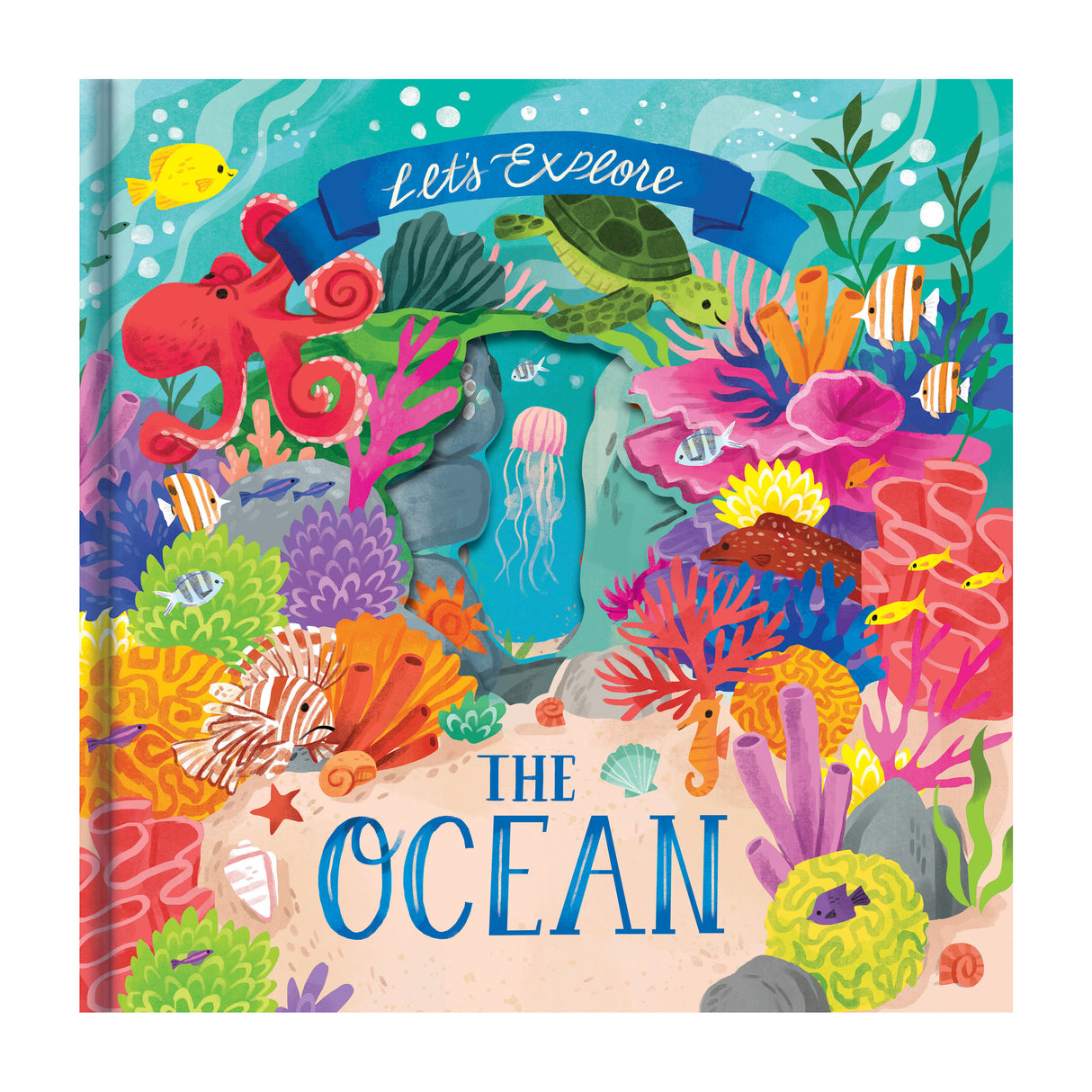 Let's Explore The Ocean - Children's Lift-The-Flap Book