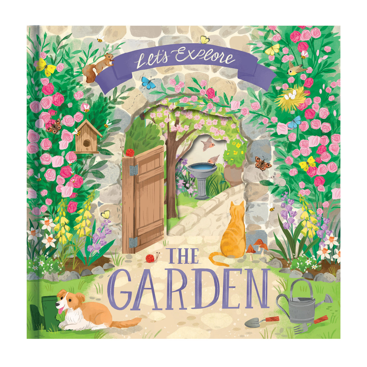 Let's Explore The Garden - Children's Lift-The-Flap Book