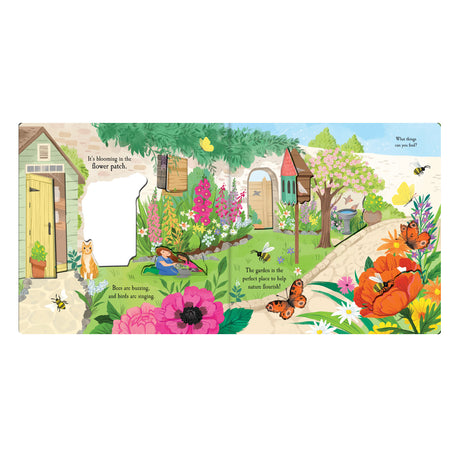 Let's Explore The Garden - Children's Lift-The-Flap Book