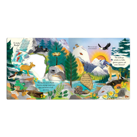 Let's Explore The Mountains - Children's Lift-The-Flap Book
