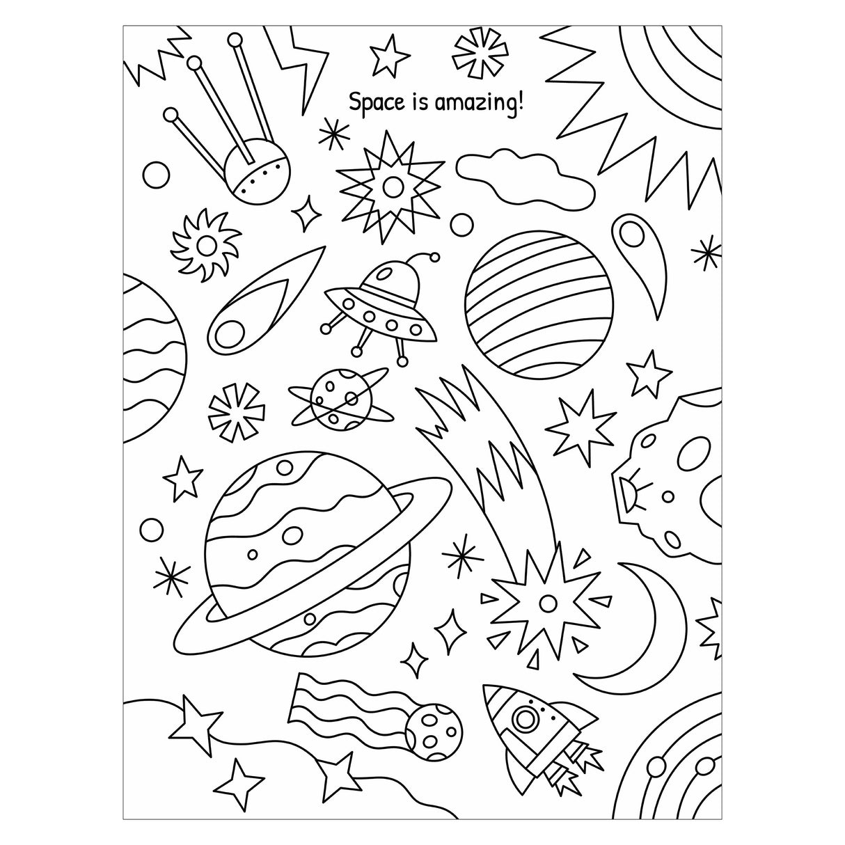 Cosmic Quest Activity & Sticker Book