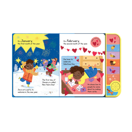 Months of the Year Sound Book