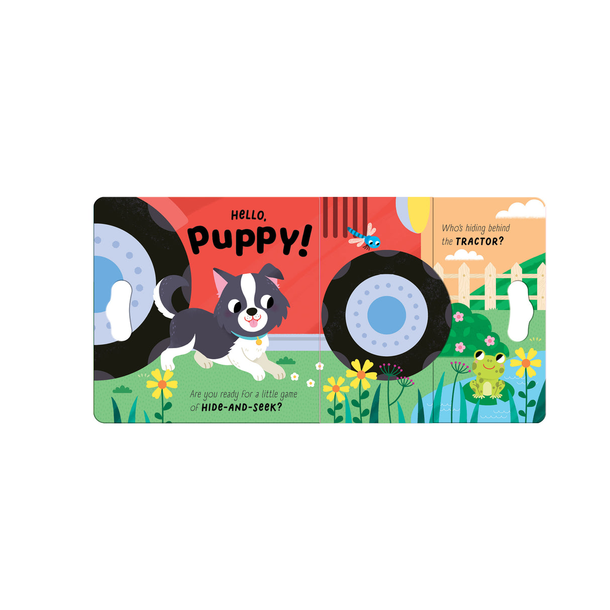Cluck, Moo and Baa – Children’s Peekaboo Sound Book