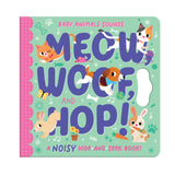 Meow, Woof and Hop – Children’s Peekaboo Sound Book