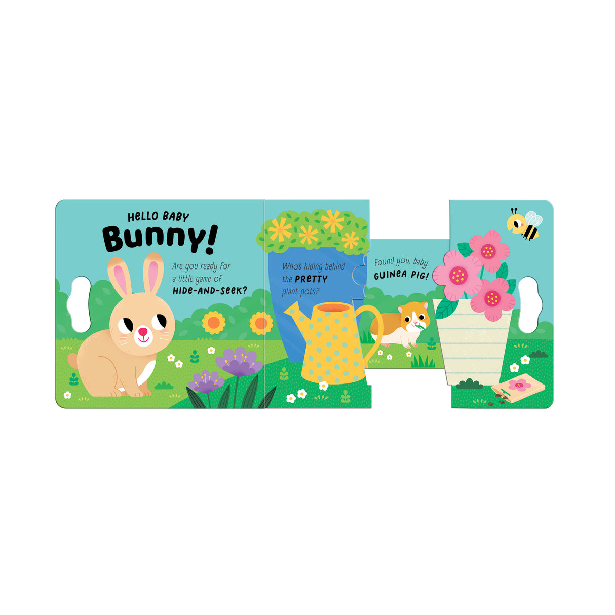 Meow, Woof and Hop – Children’s Peekaboo Sound Book