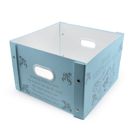 Baby Keepsake Collapsible Storage Box – Hickory, Dickory Dock