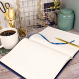 RK Midnight Blue B5 Journal Notebook – Classic Hardback Design