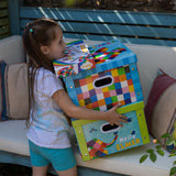 Elmer Patchwork Collapsible Storage Box