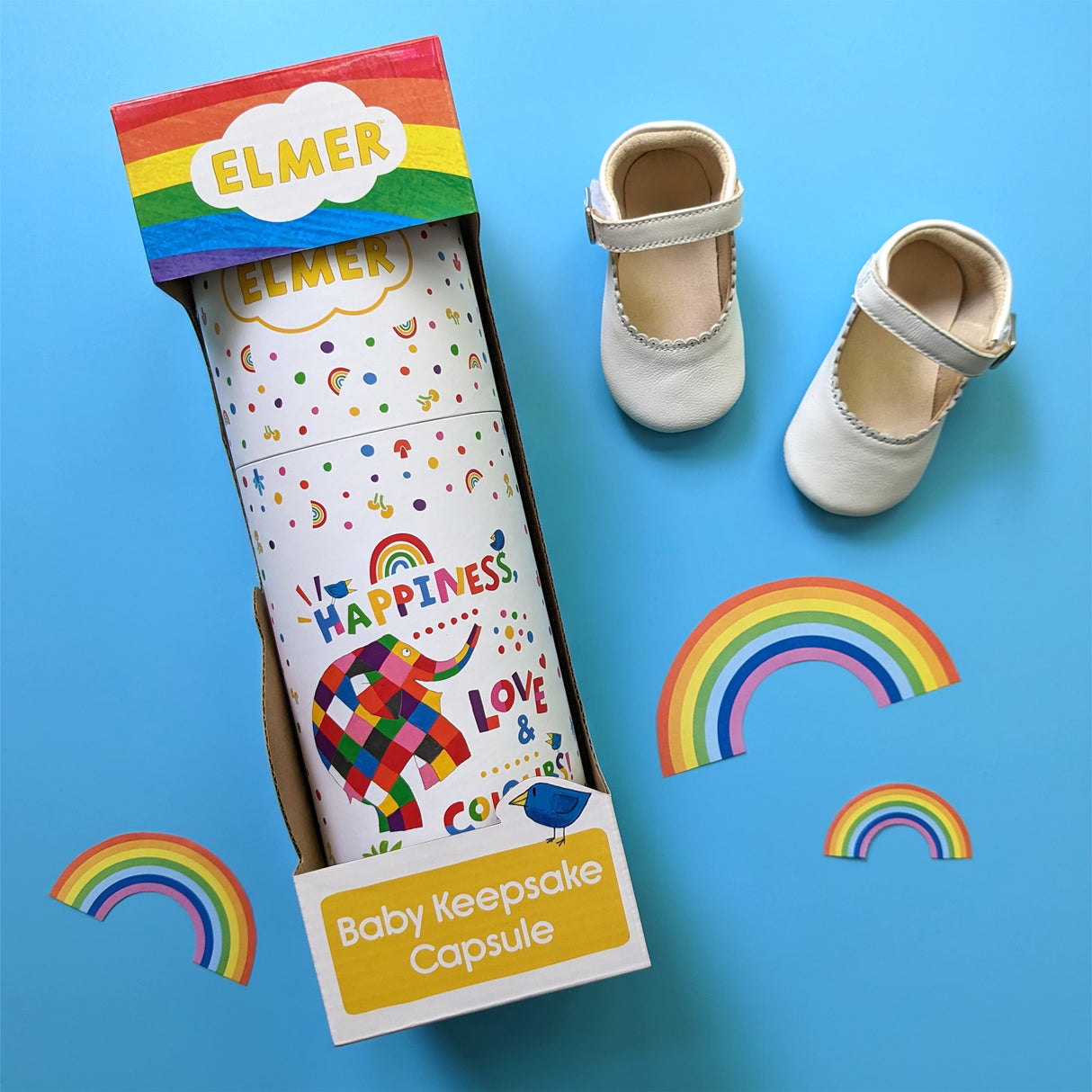 Elmer Baby Keepsake Capsule