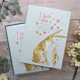Guess How Much I Love You Portrait Photograph Album in Gift Box - Holds 100 Photographs