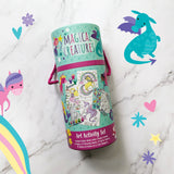 Magical Creatures Children's Art Activity Set - Includes Paints, Crayons and Stickers