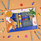 Zog Children's 42 Piece Art Set - For Ages 3 to 8 Years - Includes Paints and Crayons