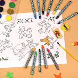 Zog Children's 42 Piece Art Set - For Ages 3 to 8 Years - Includes Paints and Crayons