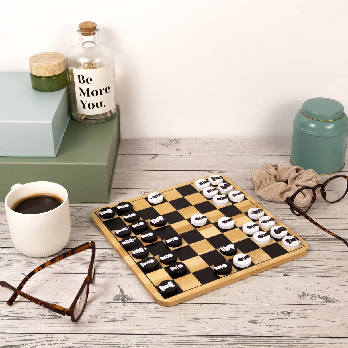 Bamboo Chess Set - Made Using Sustainable Materials