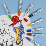 Paddington Jumbo Marker Pens – Set of 8 Colouring Pens for Kids – Art & Craft Stationery Gift
