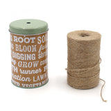 Orange Grove Garden and Household Twine in Refillable Tin