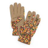 Willow and Belle Outdoor Gardening Gloves - Women's One Size - Padded with Elastic Cuffs