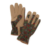 Willow and Belle Outdoor Gardening Gloves - Women's One Size - Padded with Elastic Cuffs