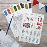 Peter Rabbit Paint Palette Art Set - For Ages 3 to 8 Years