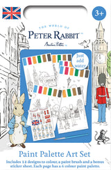 Peter Rabbit Paint Palette Art Set - For Ages 3 to 8 Years